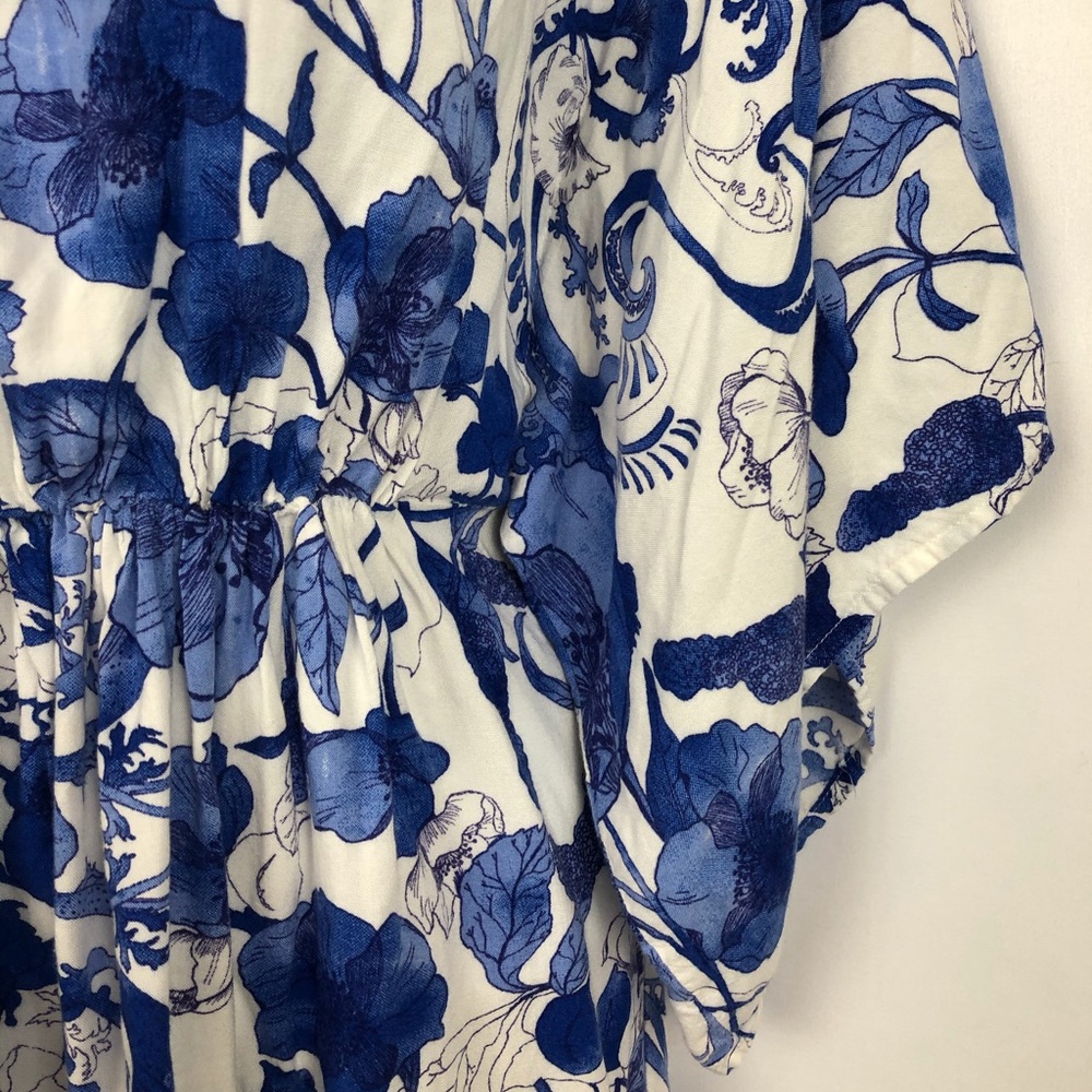 H&M dolman sleeve rayon mini dress 4 - Picture 4 of 6